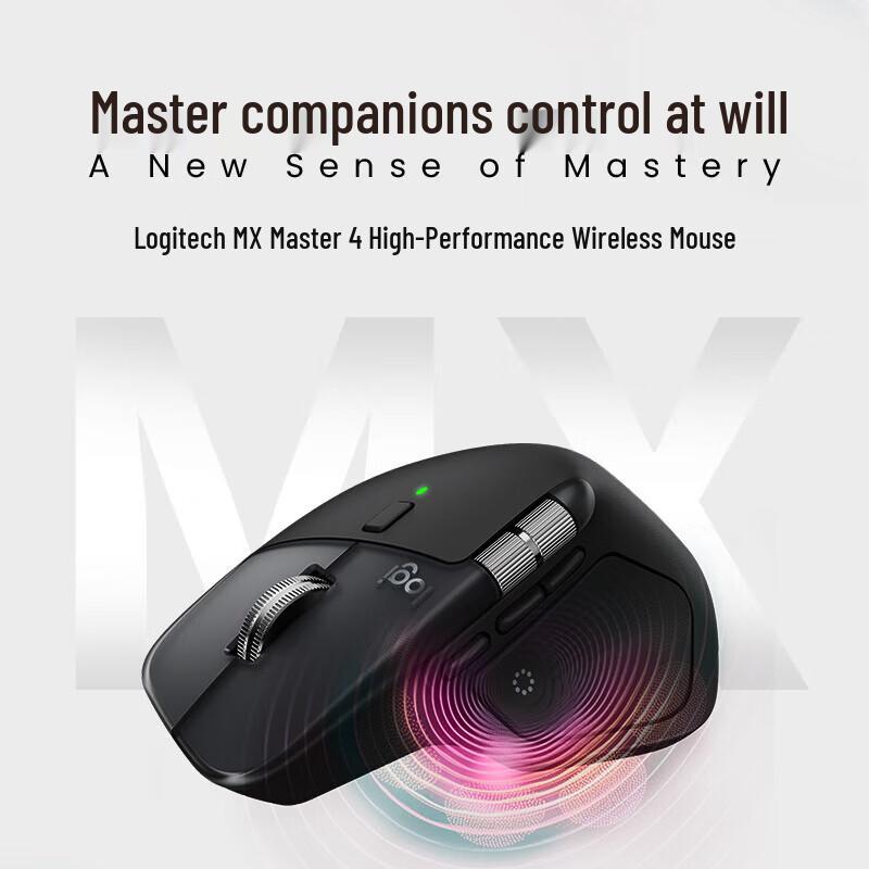 Logitech MX Master 4 Wireless Mouse & Keys S Combo