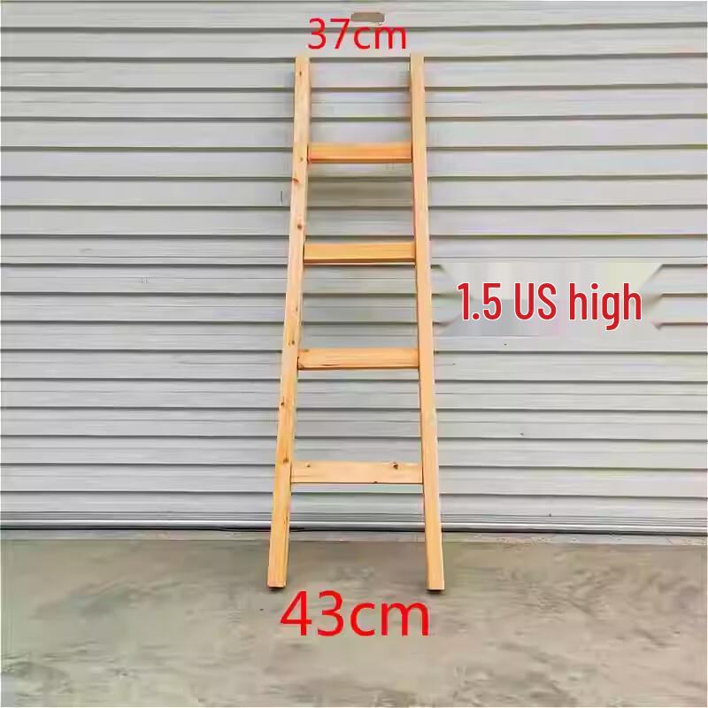 Heavy-Duty 3-Step Fixed Steel Ladder