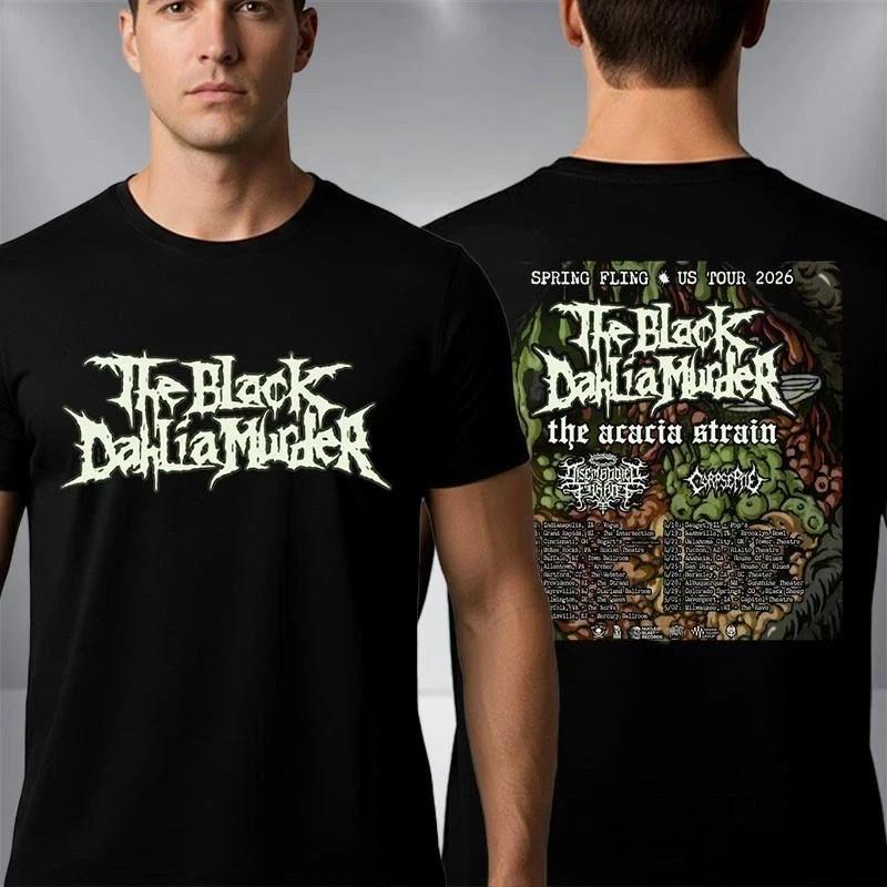 The Black Dahlia Murder Spring Fling US Tour 2026 Schedule Tour Dates T-Shirt Unisex T-Shirt