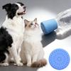 Силиконовая портативная бутылка-распылитель для купания домашних животных, насадка-душ, универсальный распылитель для купания животных, для инструментов для мытья питомцев