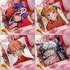 Аниме G-GINTAMA Наволочка с принтом, Наволочка для подушки для гостиной, Дивана, Наволочка и декор для спальни