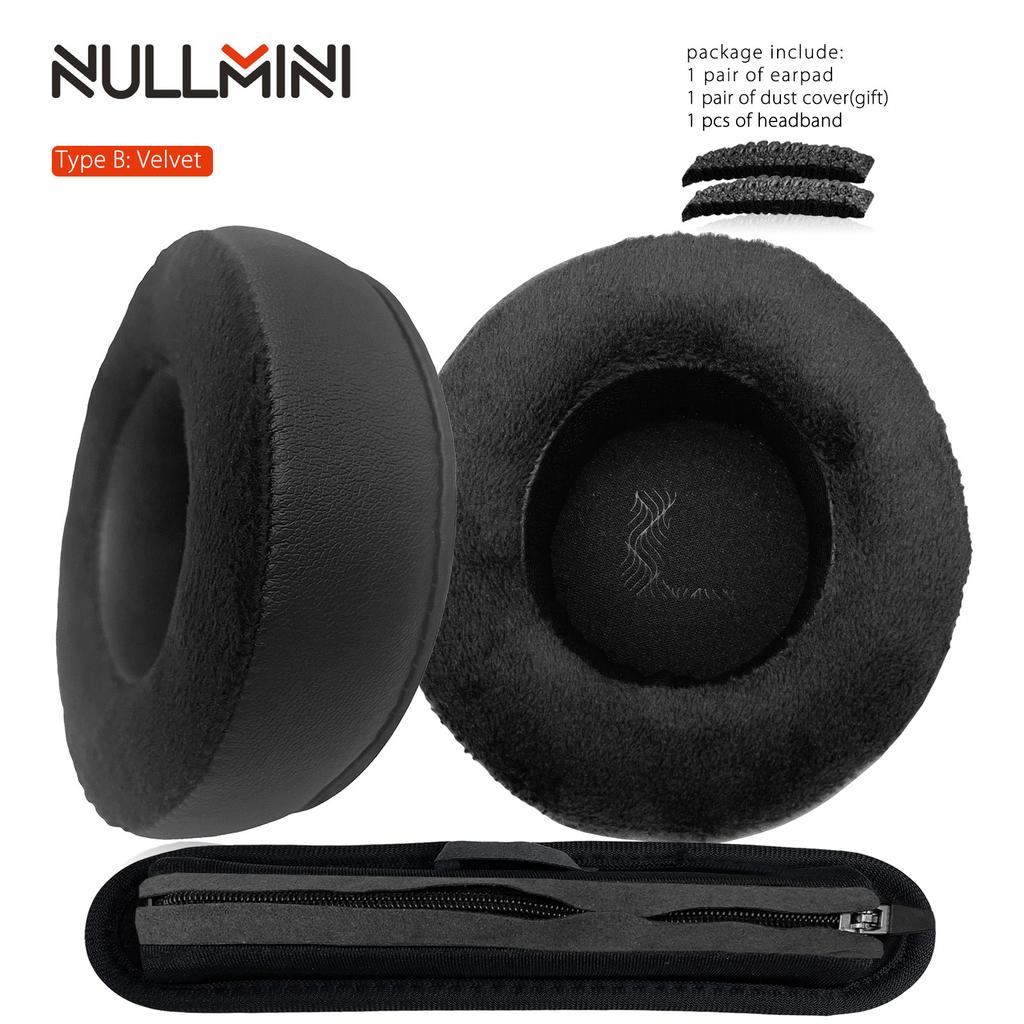 NullMini Replacement Earpads for ATH-ES10 ESW10 Headphones Ear Cushion Cooling Gel Headband