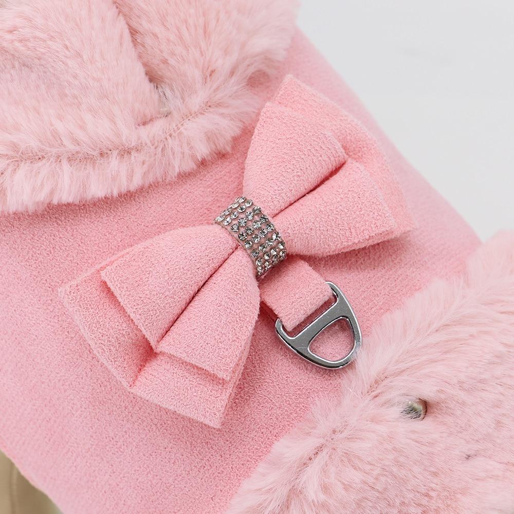 Товары для животных Жилет для маленьких собак Поводок Специальный комплект одежды для плюшевых питомцев на осень и зиму