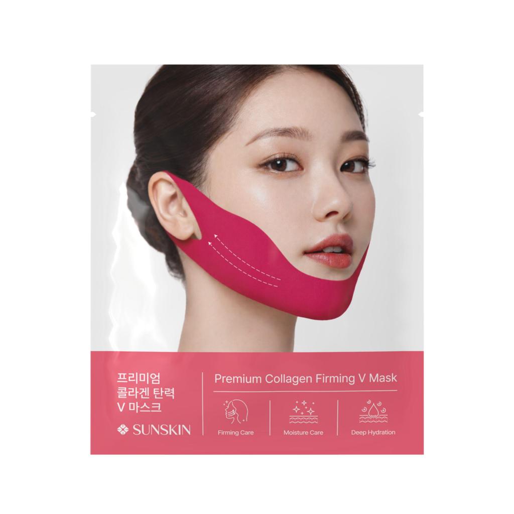 SUNSKIN Premium Collagen Firming V Mask 5pcs