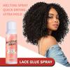130 мл прозрачный кружевной клей для спрея для париков, легко сохнет, прочный, без запаха