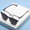 3 In 1 Magnetic Sleeve Glasses High Appearance Level Versatile Myopia Glasses Frame Polarized Two-In-One Driving Sunglasses