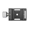 Quick Release Clamp 38mm Aluminum Screw Knob Clamp Compatible with Arca Swiss QR Plate