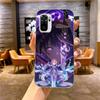 Genshin Impact Raiden Shogun Phone Case For Xiaomi 12 11T 10 9 Redmi Note 11 10 10S Pro Redmi 9 9A 8 Transparent Phone Cover