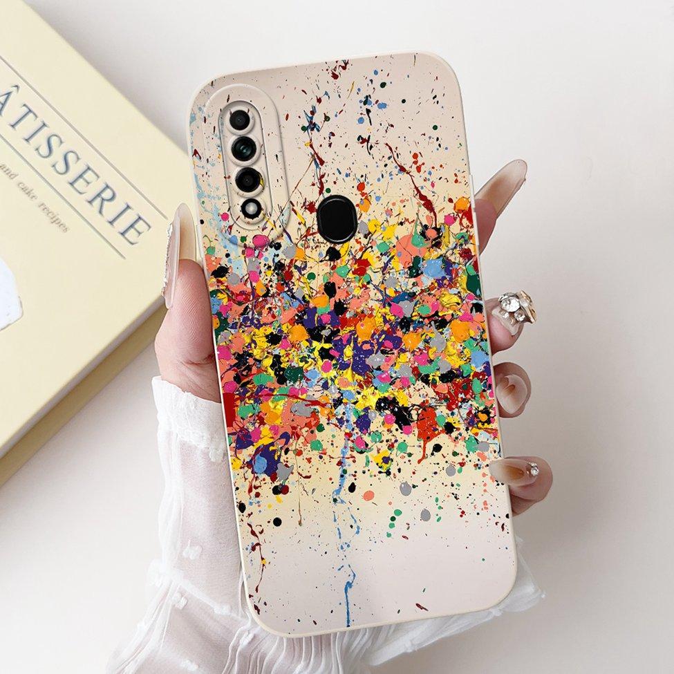 Чехол для Oppo A31 2020 CPH2015 Чехол A8 PDBM00 Милый Кот Модный Роскошный Силиконовый Ударопрочный Чехол для Телефона Для Oppo A8 Задняя Крышка