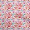 Cotton Flex Red Fabric Watercolor Floral Dress Material Fabric Print Fabric By The Yard 40 Inch