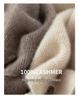 Women's 100% Pure Cashmere Round Neck Button Cardigan - Autumn/Winter Knitwear