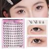 3D Self-adhesive False Eyelashes Glue-Free Eyelash Extension Kit Segmented Eyelashes Bundles  Women