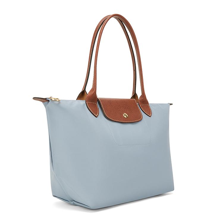 Longchamp Сумка-тоут Le Pliage на молнии из переработанного холста Женские сумки-тоут Стальной 2605089P80