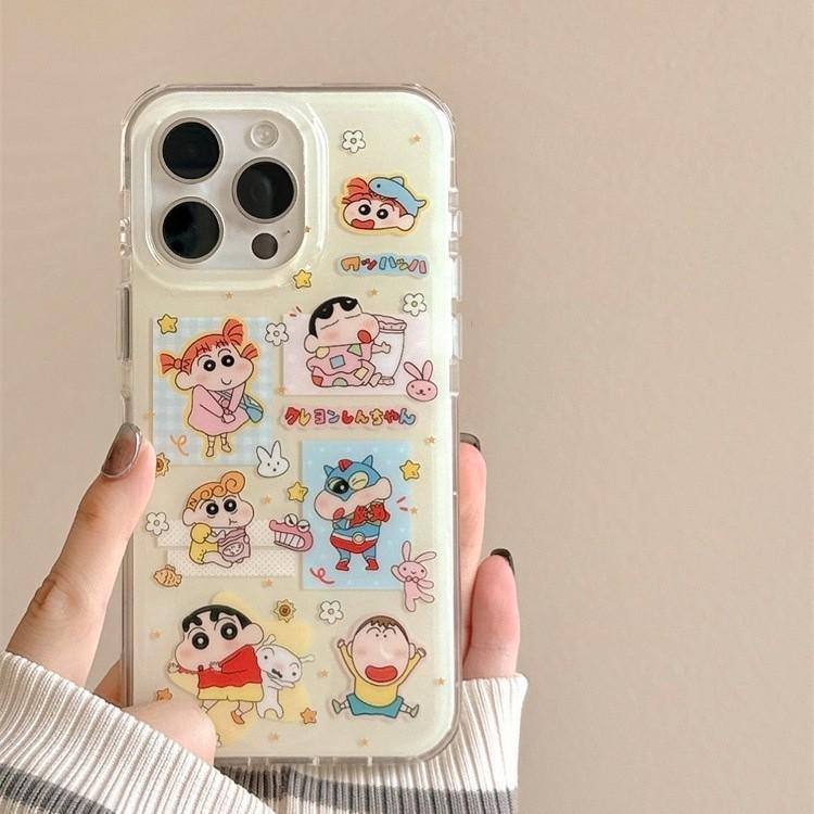Однослойный занятый маленький новый чехол для мобильного телефона iPhone17promax Apple 16 новый 15pro милый 14p