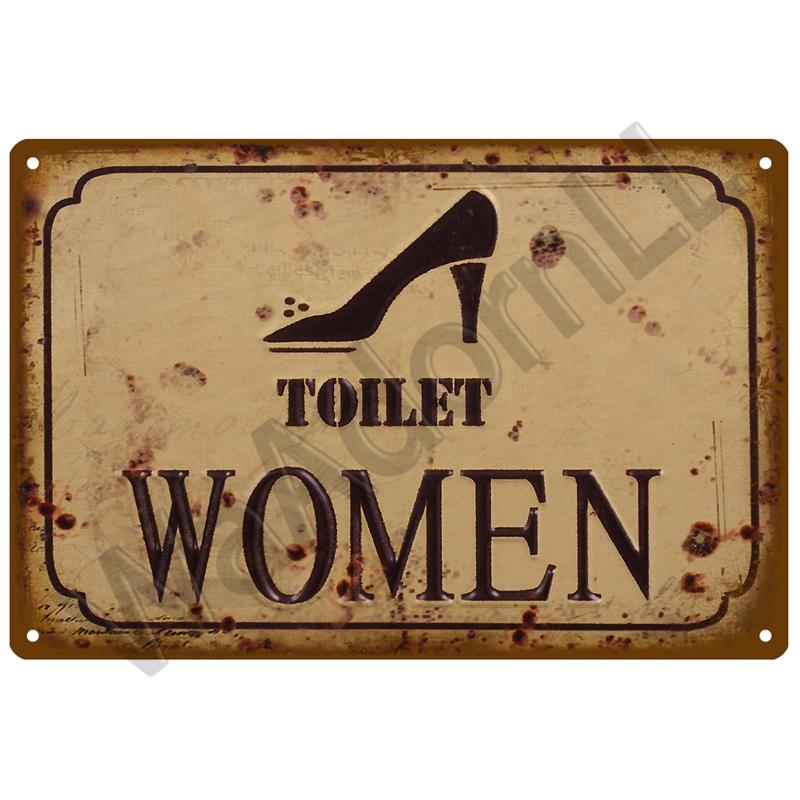 Винтажная металлическая вывеска для дома, забавный декор, оловянная табличка для туалета, туалет, туалет, настенное искусство, ванная комната, туалет, украшение стены туалета, паб