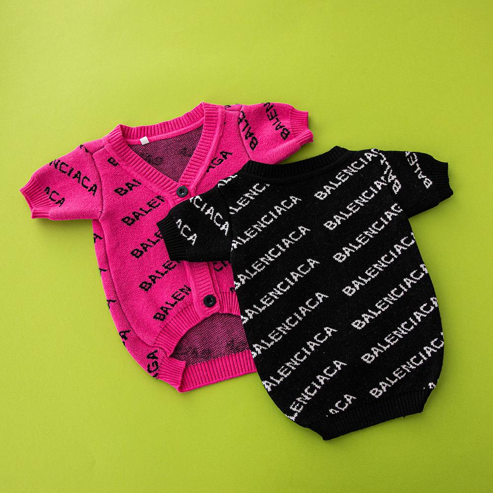 Модный кардиган, свитер для домашних животных, одежда для собак корги Ченери, осенне-зимний теплый модный свитер для собак