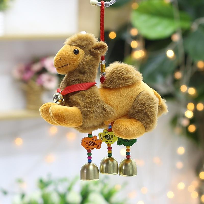 Милый брелок-подвеска в виде животного, помпон, верблюд, кукла верблюда Дуньхуан, сувенир для туристов из Синьцзяна и Ганьсу