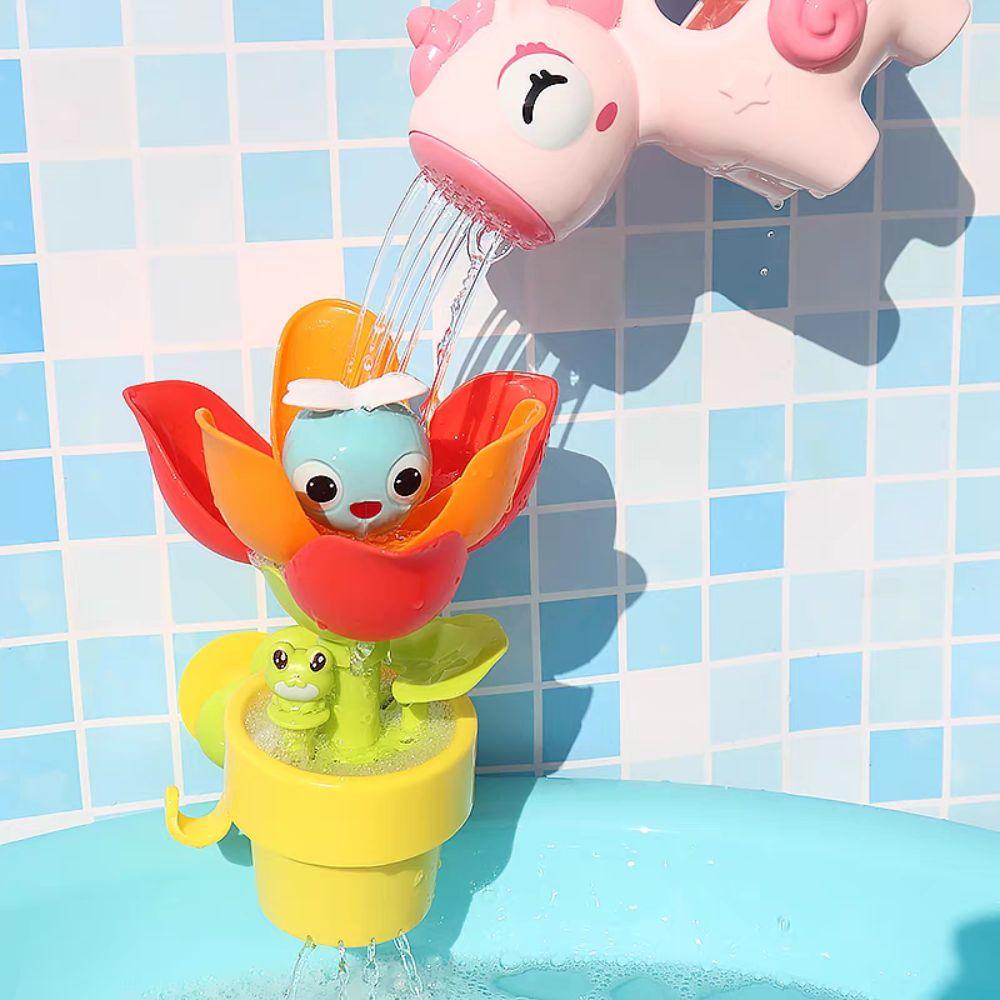 Душ интерактивный детские игрушки для купания Цветок Цветущая вода Ванная комната Ванна игрушка Пляж Бассейн