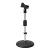 Sanwa Direct Tabletop Microphone Stand with Microphone Holder Height Clip Included 1 Piece 25-40cm 400-SPST2