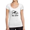 Tee-Shirt Femme Col Rond Decollete Go And Get Lost