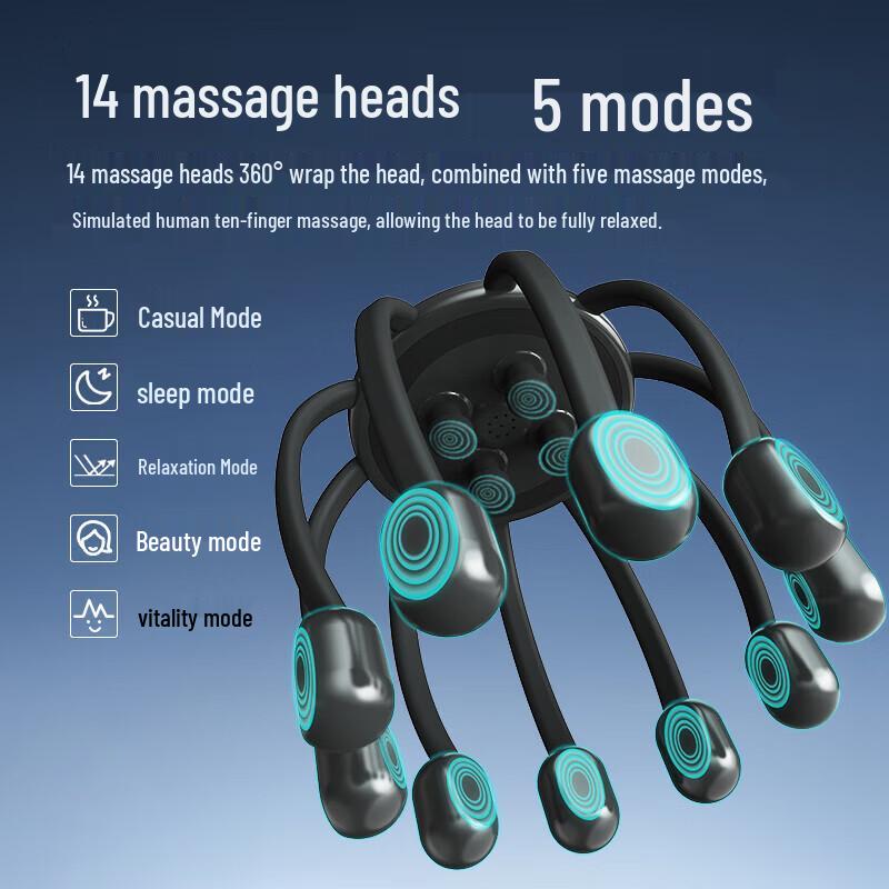HeZheng Multi-Dimensional Head Massager