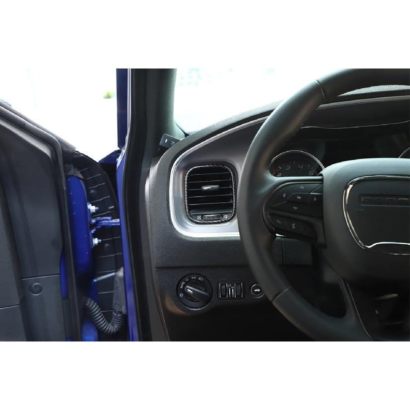 Панель приборов автомобиля A/C Vent Center Console Air Condition Outlet Panel Cover Отделка для Dodge Charger 2011-2022 Interior