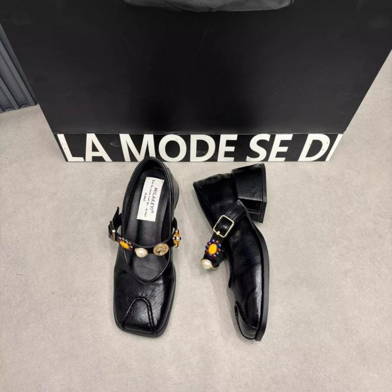 Bailamos женские красные легкие туфли квадратный носок без застежек винтажные мягкие балетки женские туфли балетки повседневные кроссовки