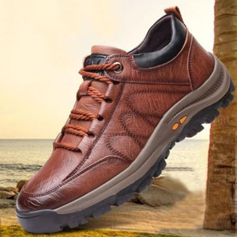 Large Size Men's Shoes New Hiking Shoes Casual Sports Shoes Fashion Lace-up Trend Men's Shoes