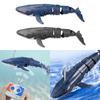 Smart RC Shark Whale Spray Water Toy Remote Controlled Boat Ship Submarine Robots Fish Electric Toys for Kids Boys Baby