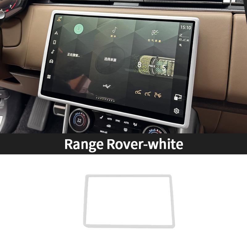 for Land Rover Range Rover Sport Vogue L460 Frame Edge Cover Central Control Navigation Screen Protector Pink White Accessories