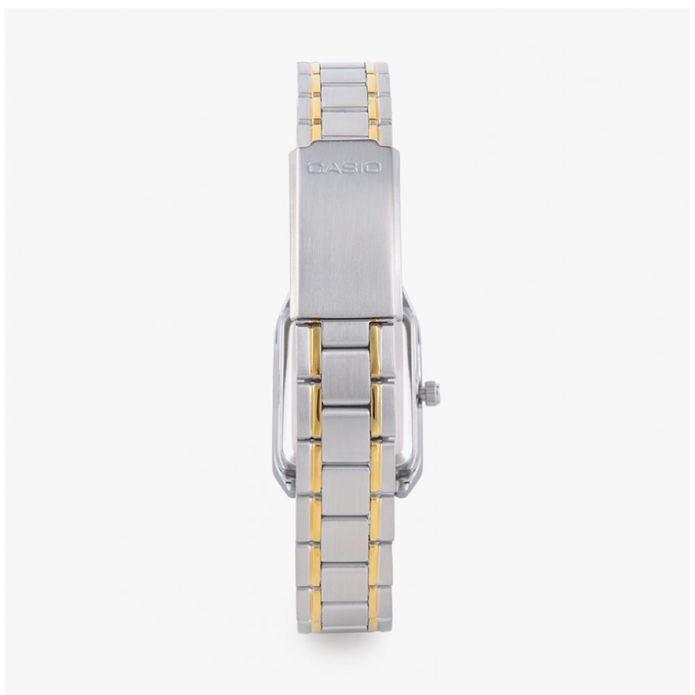 Casio Ltp V007Sg 9eudf  Ltp V007Sg 9e  Аналоговые квадратные часы из металла для студентов и женщин