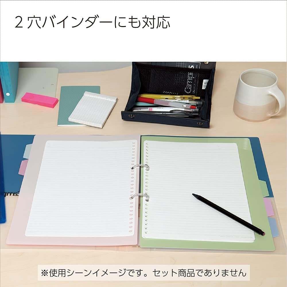 KOKUYO Campus Loose-leaf A4 A-lined 100 Sheets 5-book Set No-816AEX5