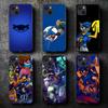 Sly Cooper синий чехол для телефона iPhone 11 12 Mini 13 14 Pro XS Max X 8 7 6s Plus SE XR Shell