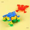 90s Nostalgia: Small Bouncing Plastic Frog Toy - Classic Retro Jumping Frog for Children