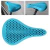 Silicone Bike Seat Cover Honeycomb Cycling Seat Cover Indoor Cycling Training