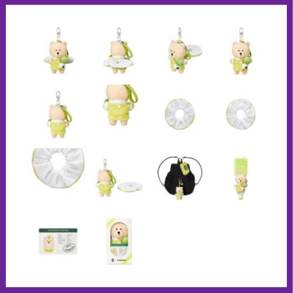 NCT X Starbucks Bearista Doll Keyring