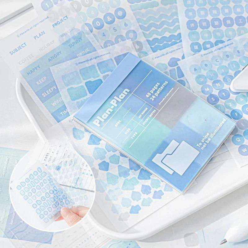 Многофункциональный набор цветных клейких закладок-стикеров для книг и документов, многоразовые маркеры страниц для студентов и офиса