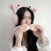 Flapping Frog Moving Earmuffs (Pink)