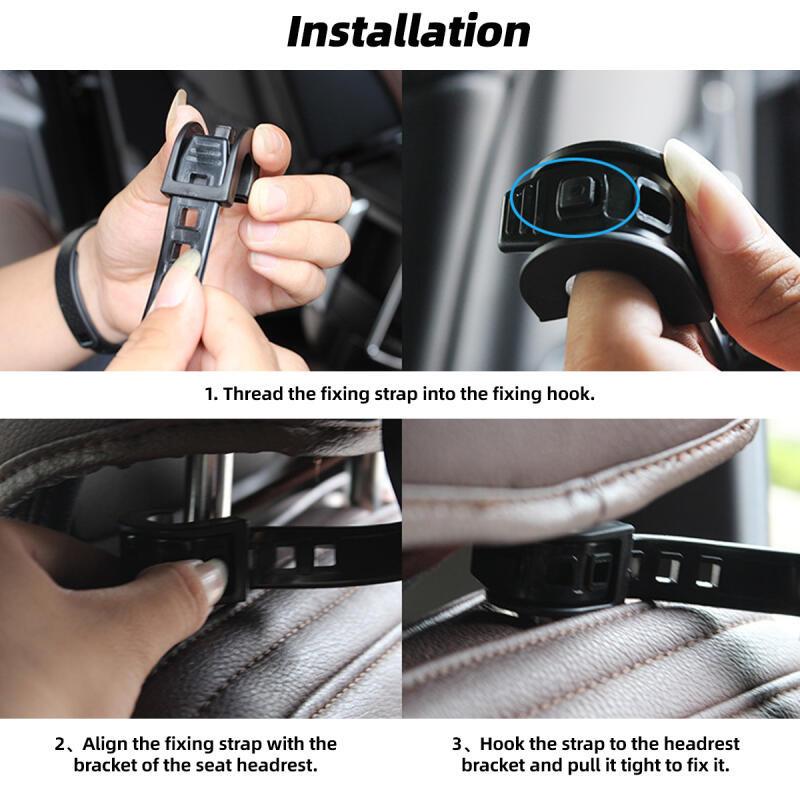 HdoorLink Складной универсальный автомобильный кронштейн для подноса с едой, держателя для напитков, подноса для заднего сиденья автомобиля, держателя для телефона, автомобильного ящика для хранения вещей