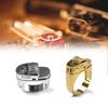 Lighter Ring Shape Alloy Jewelry Accessories Finger Ring Woman Gift Outfit Party