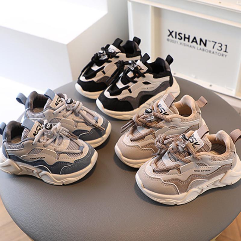 Children's Kids Shoes Spring Children's Sneakers 1-6 Year Old Boys' Sneakers Breathable Girls' Mesh Shoes Fashion Toddler Shoes