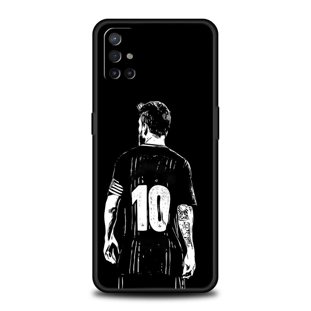 Phone Case For Oneplus 13R 13 12 10T 11 R10 Nord N100 N200 N10 9 9R CE 2 3 Z Pro Lite 5G Soft TPU Cover Football 10 Player Capas