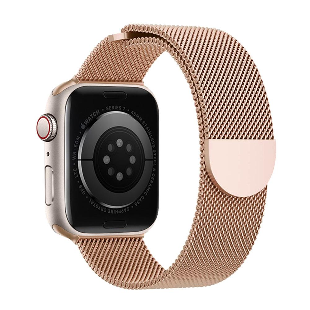 Metal bracelet for Apple Watch 38/40/41/Series11 10 42mm, adjustable magnetic clasp