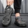 2025 Men New Breathable Sports Sandals Men's Casual Sandals Outdoor Non Slip Beach Sandals Male Platform Sandalias