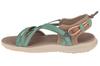Columbia Сандалии W, Женские зеленые сандалии