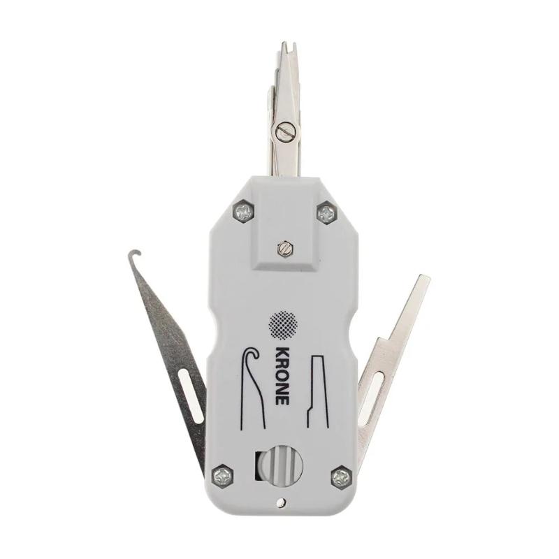 1 шт. Инструмент для заделки KRONE с сенсором для сети Ethernet LAN Cat5 RJ45 Телекоммуникационный телефонный провод RJ11 Кабель Сетевой инструмент Высокое качество