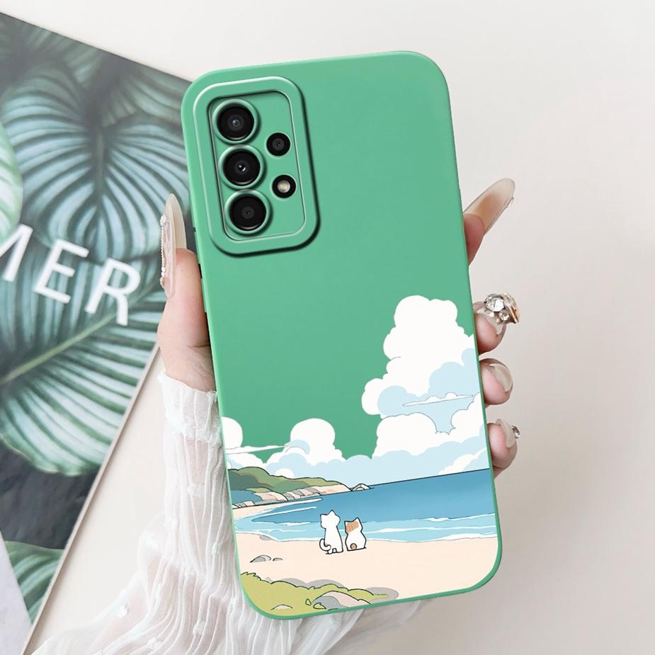 Для Samsung Galaxy A52 A52s A72 5G Чехол Стильный Чехол с Конфетным Рисунком Мягкий ТПУ Чехол для Телефона Для Samsung A52 A52s A72 5G Fundas Coque