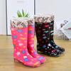 Kitchen Water Boots High Rain Boots Non-slip and Wear-resistant Plastic Rubber Boots Overshoes Water Shoes Fashion Rubber Shoes Rain Shoes Women's Sum