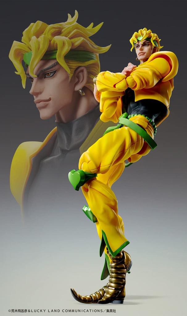 Super Action Statue BIG "JoJo's Bizarre Adventure Part 3" [ДИО] Прибл.. 250мм ПВХ & АБС & ПОМ & Металл Окрашенная Подвижная Фигурка ME22685