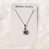 Unisex Rhinestone Basketball Rugby Soccer Pendant Chain Necklace Jewelry Gift